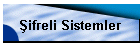 �ifreli Sistemler