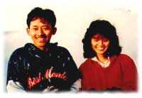 kami berdua di gunung bromo
