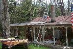 Frank on the replacement roof