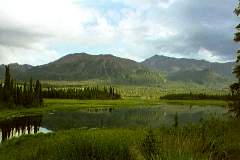 Mountain and Lake / Photo by Toby / Nikon / Floppy Disk / Photo Lab /1998