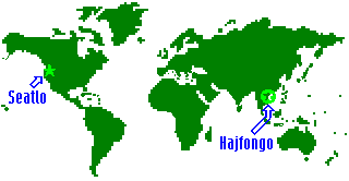 mondmapeto pri Seatlo kaj Hajfongo