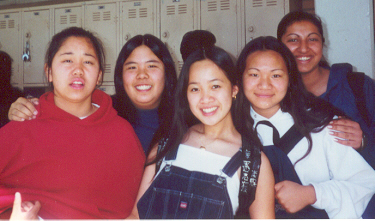 Ai, Vicki, Phuong, Julie, and Simmi