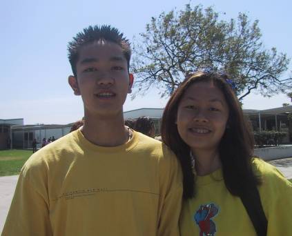Quyen and her friend Shawn