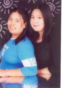 Vicki and her sis