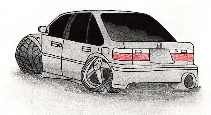 4th gen accord drawing