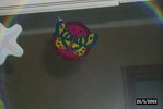 Butterfly on mirror
