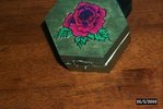 Roses on wood