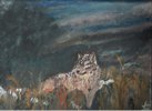 Loup au repos