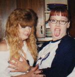 Me groping Crystal's boob!