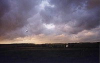 thunderstorm near Stonehenge