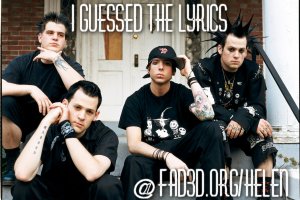 I guessed the lyrics