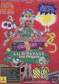 Lily's Christmas Cracker flyer