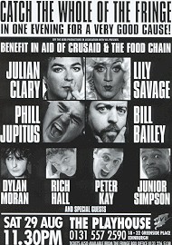Crusaid benefit flyer