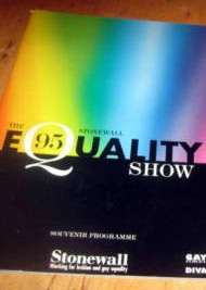 The Stonewall Equality Show Programme