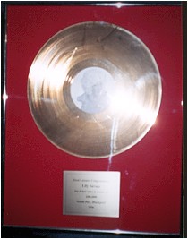 First Leisure Blackpool gold disc
