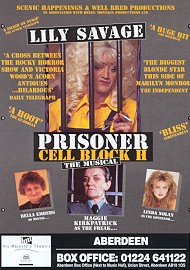 Prisoner Cell Block H The Musical 1997 flyer