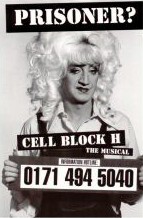 Prisoner Cell Block H The Musical 1995 flyer