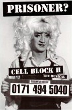 Prisoner Cell Block H The Musical 1995 flyer