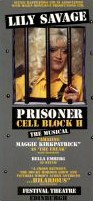 Prisoner Cell Block H The Musical 1996 flyer