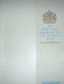 The Royal Variety Performance 2001 programme