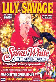 Snow White & The Seven Dwarfs flyer 2002