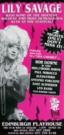 Lily Savage flyer