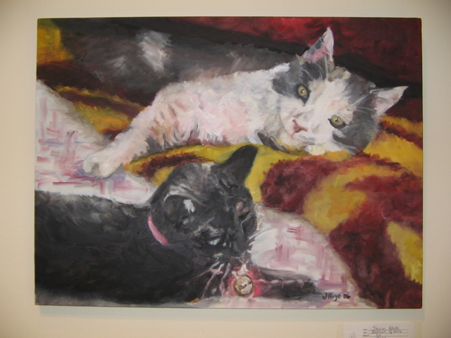 Janice Kaye and her "Pets"