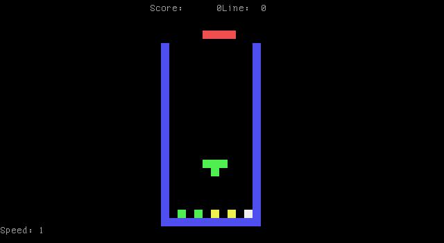 Tetris 1 player