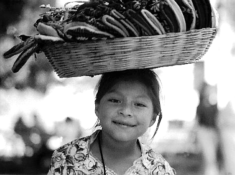Handicraft seller in Antigua .. with a beautiful smile