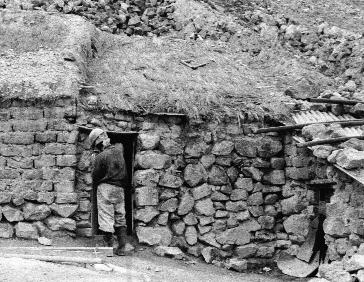... miner's home ...