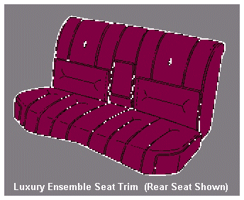 Luxury Ensemble Seat Trim