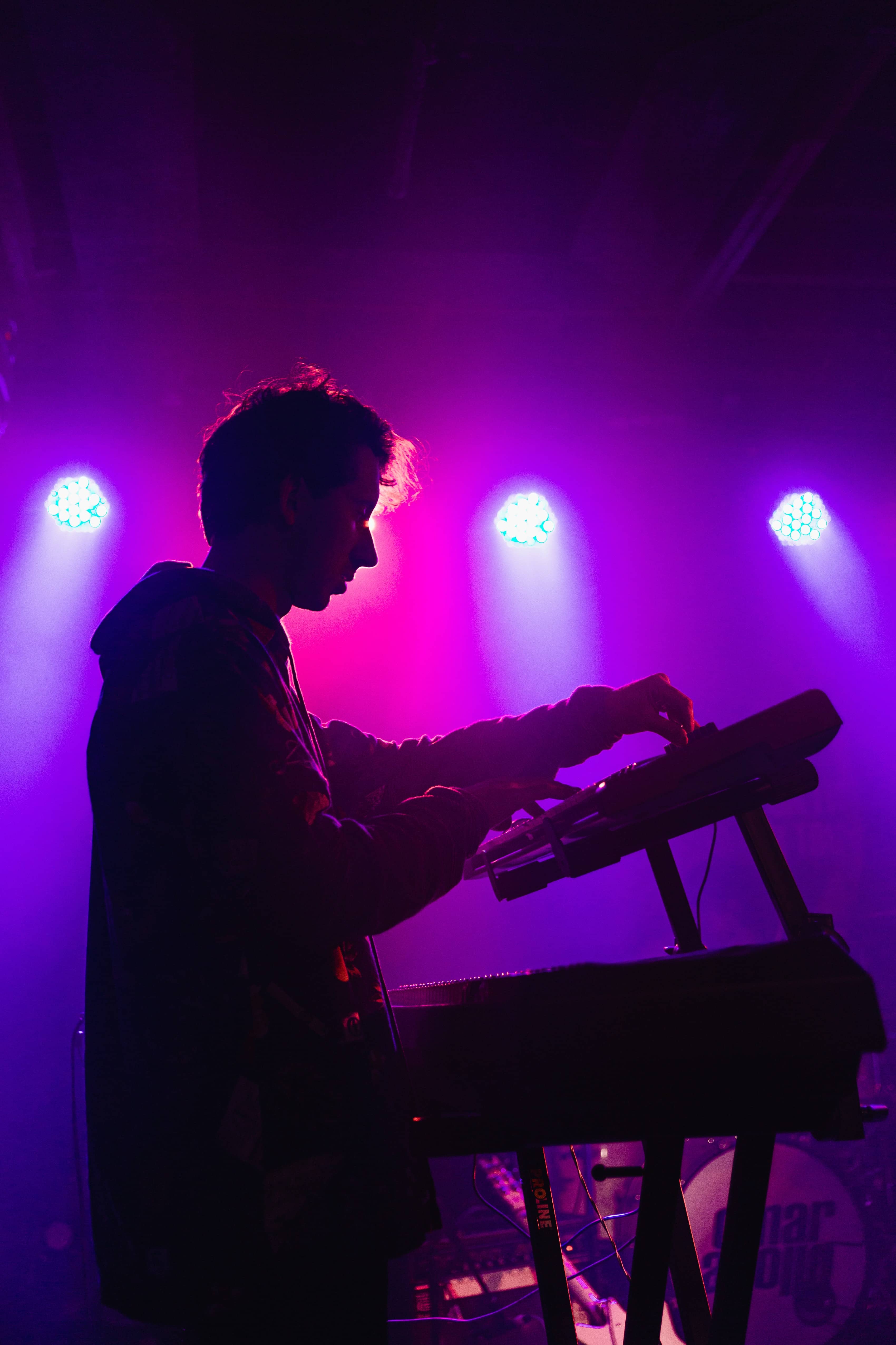 DJ at party