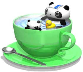tare in teacup