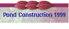 Pond Construction 1999