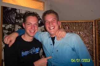Paul en Kevin