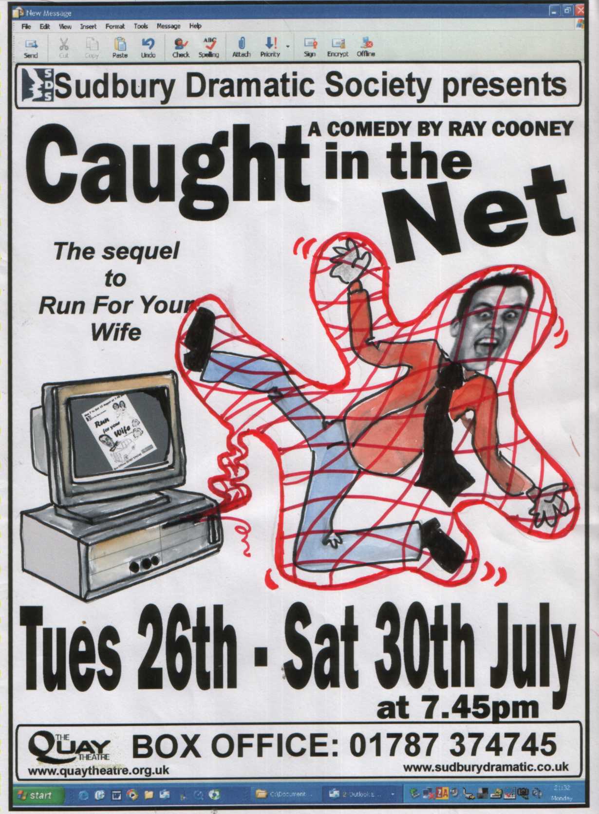 Caught Poster
