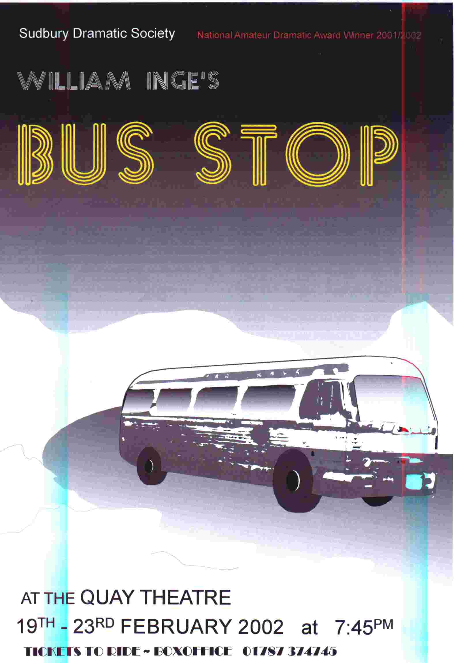Bus Stop Poster