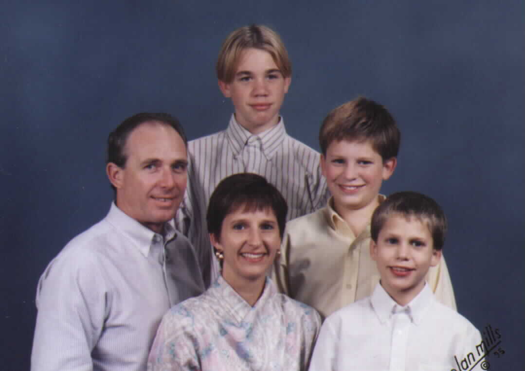 Bob and Sharon...Jason, Jeremy and Brett