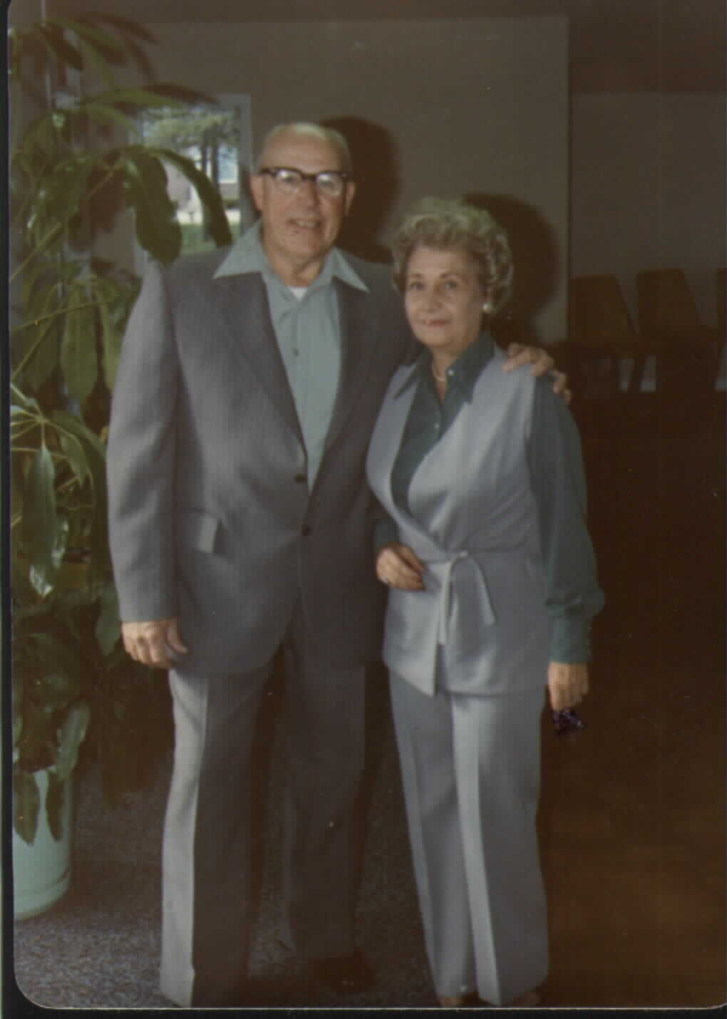 What fine-looking GRANDPARENTS!&nbsp; Age 55 and 60...