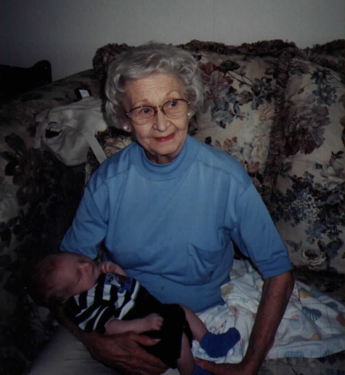 Nana and Parker...75 years...1999!