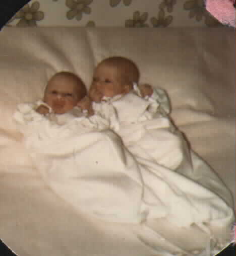 NEWBORN TWINS...CORI AND CARYN!