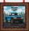 Blue Chevy Truck Wall Hanging