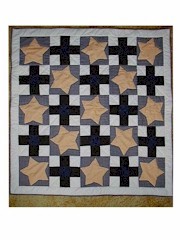 Star & Nine Patch Baby Quilt
