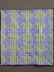 Court House Step Blocks Baby Quilt
