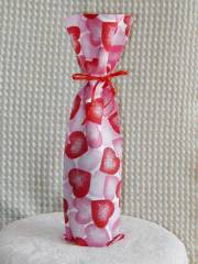 Christmas Rose Wine Gift Bag