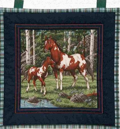 Horse Quilted Wall Hangings