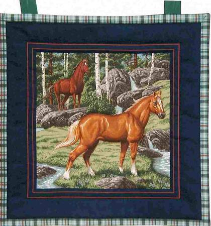 Horse Quilted Wall Hangings