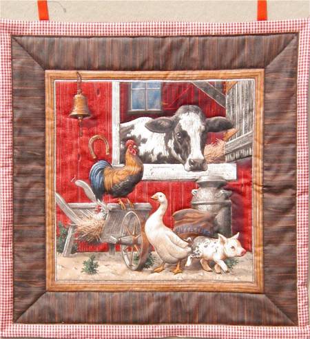 Cow / Barnyard Quilted Wall Hangings
