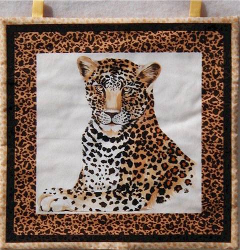 Leopard Quilted Wall Hangings