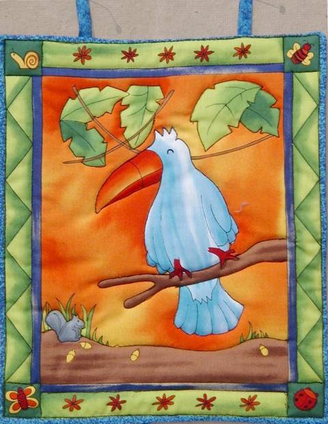 Tucan Bird Wall Hanging
